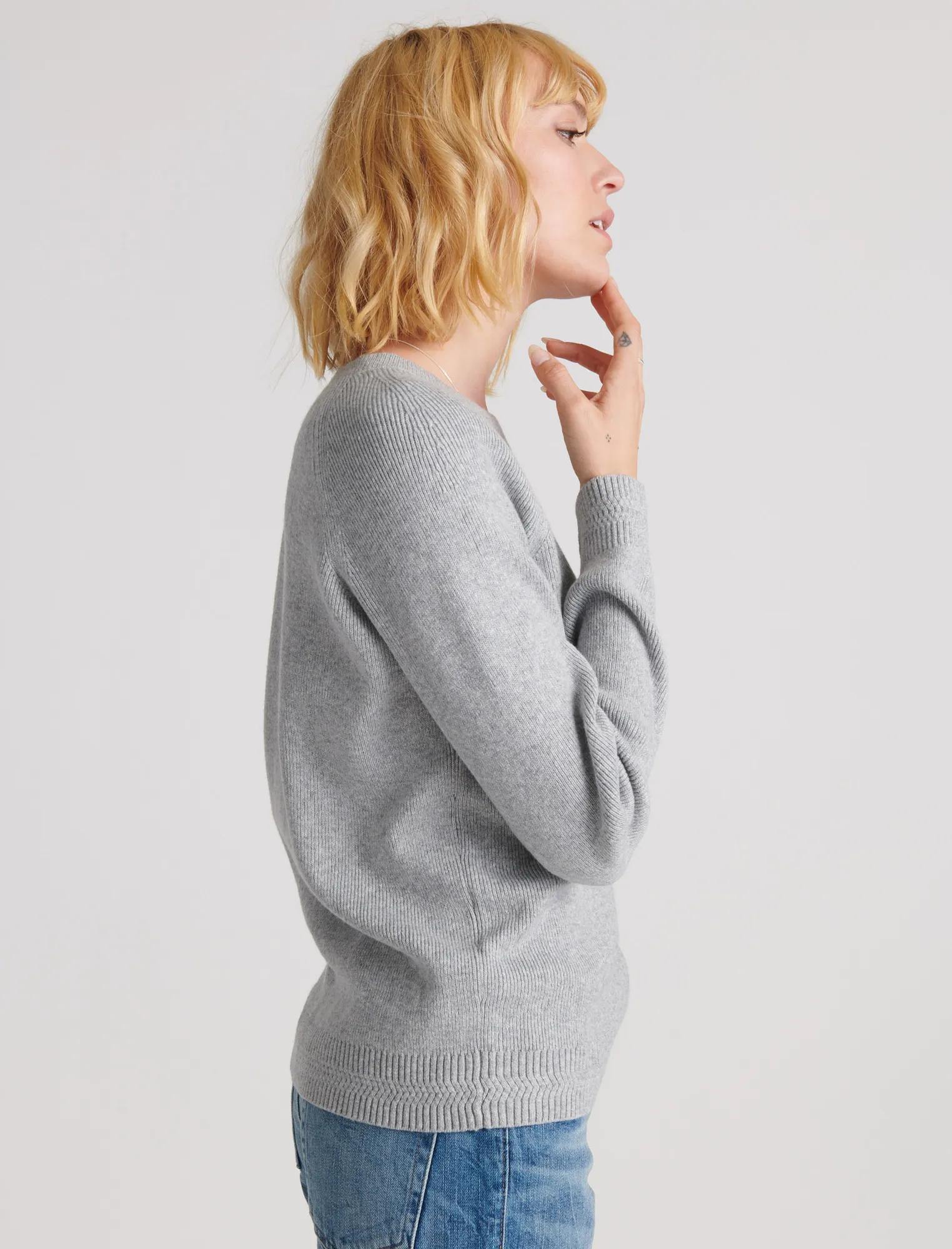 ALEX RIB CREW SWEATER, image 3