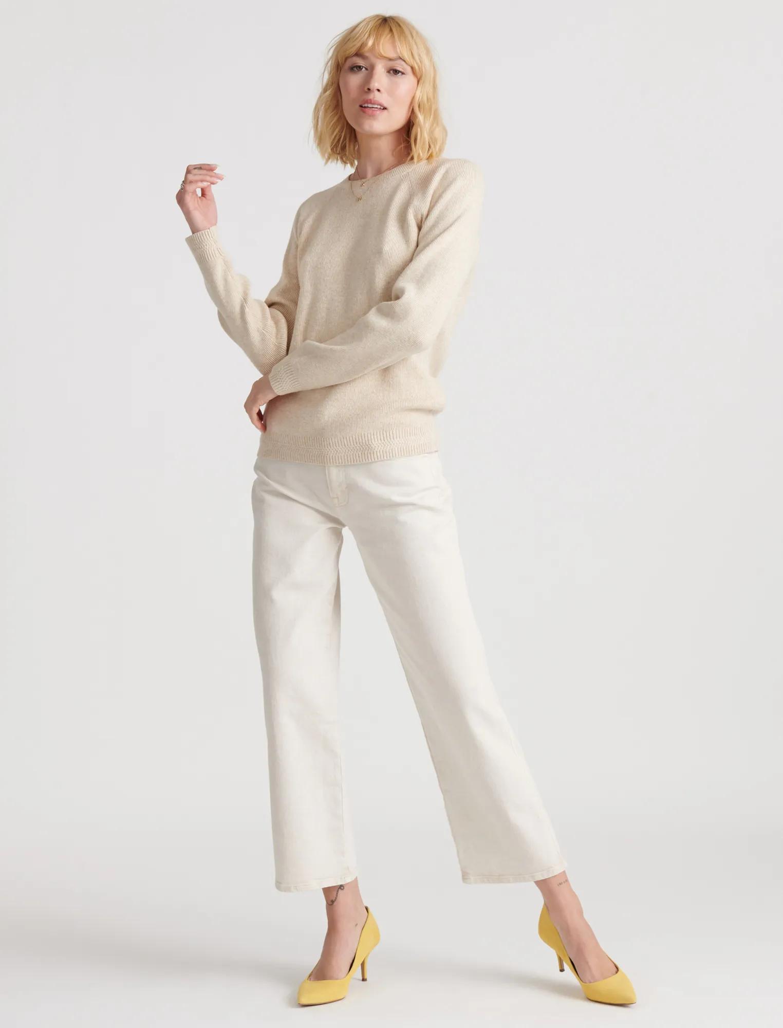 ALEX RIB CREW SWEATER, image 2