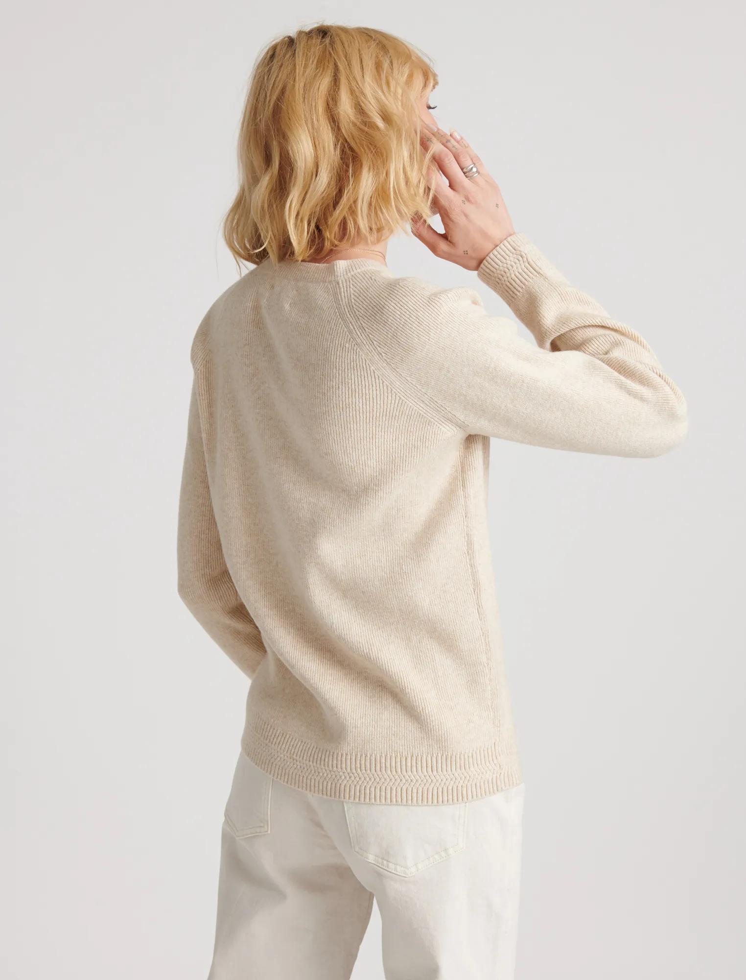 ALEX RIB CREW SWEATER, image 4