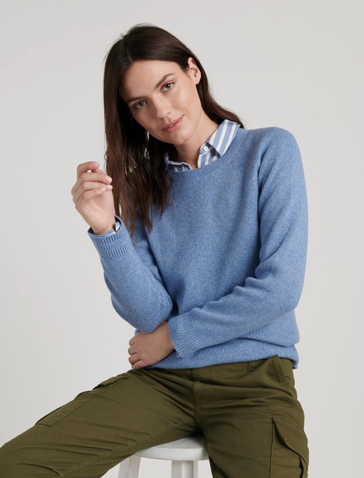 ALEX RIB CREW SWEATER, image 5