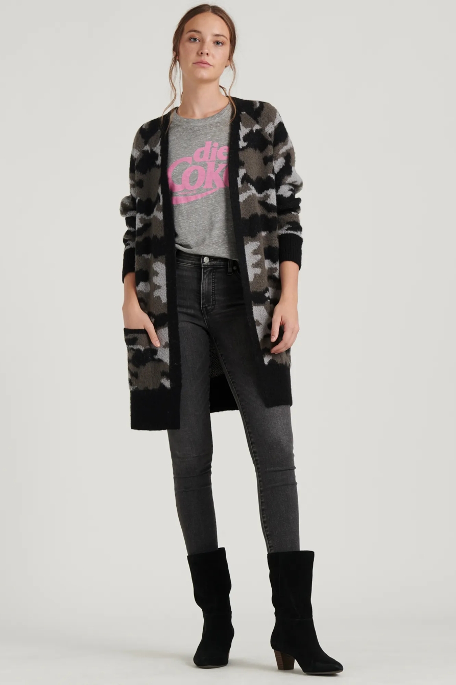 CAMO CARDIGAN, image 2