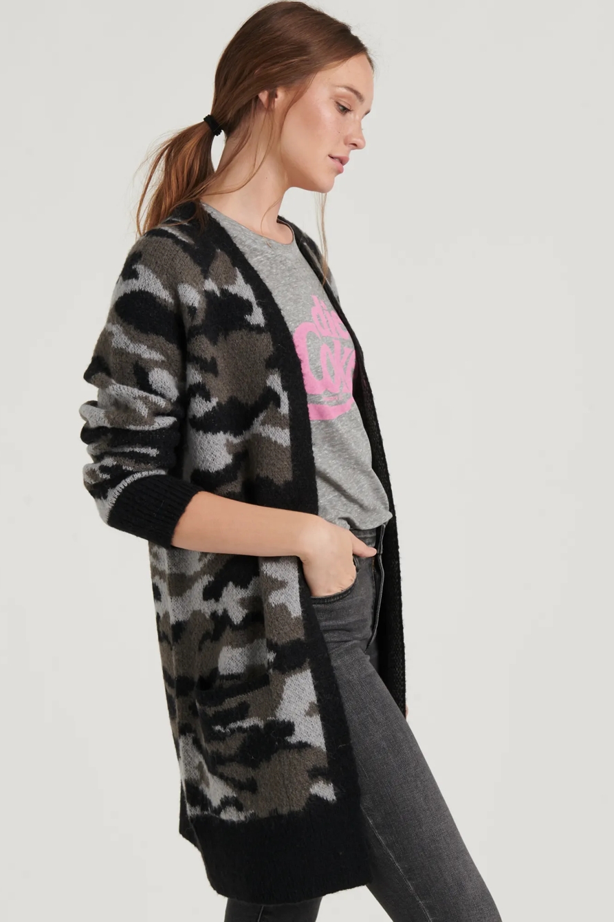 CAMO CARDIGAN, image 3