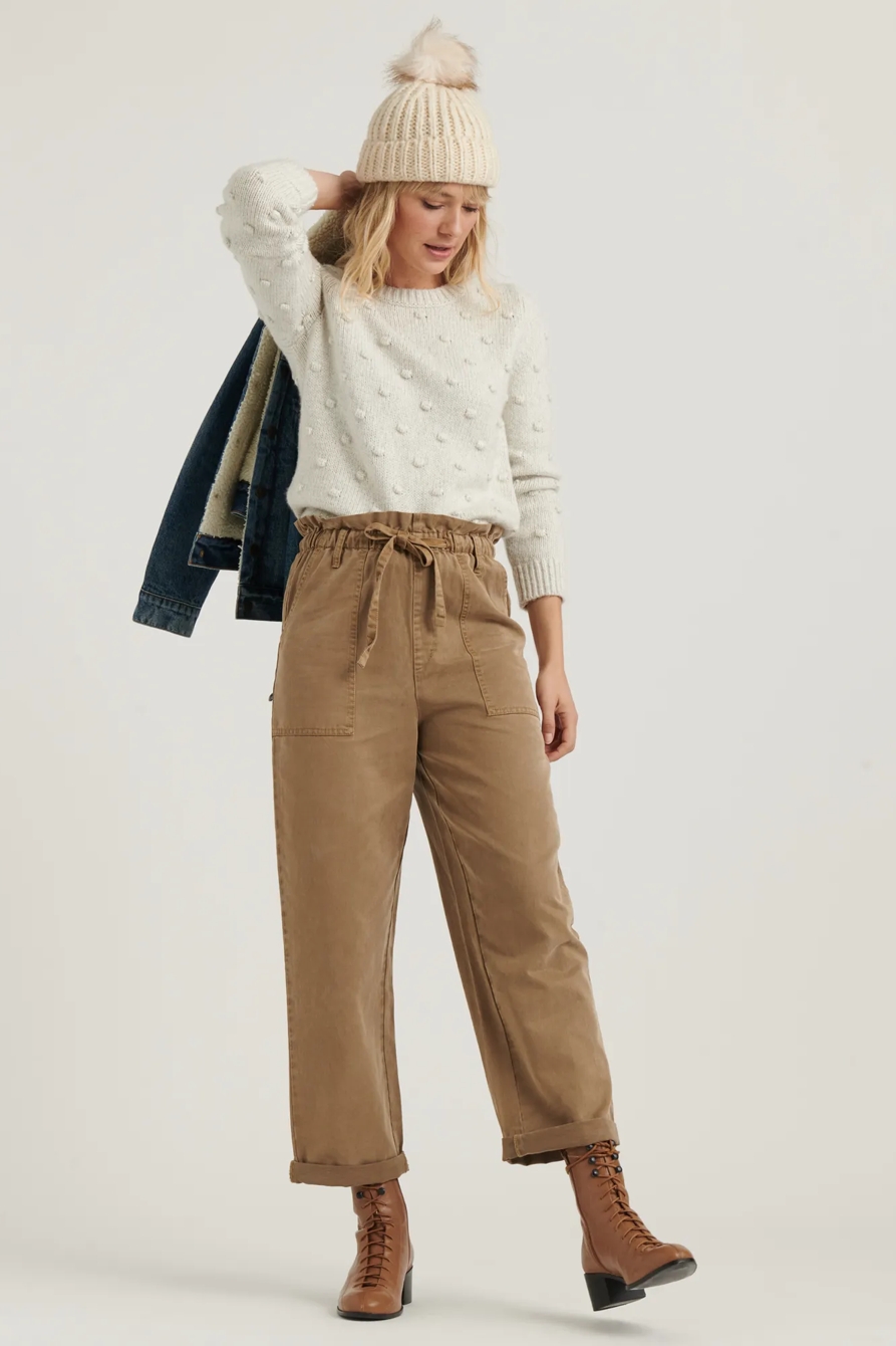 BOBBLE CREW NECK SWEATER, image 2