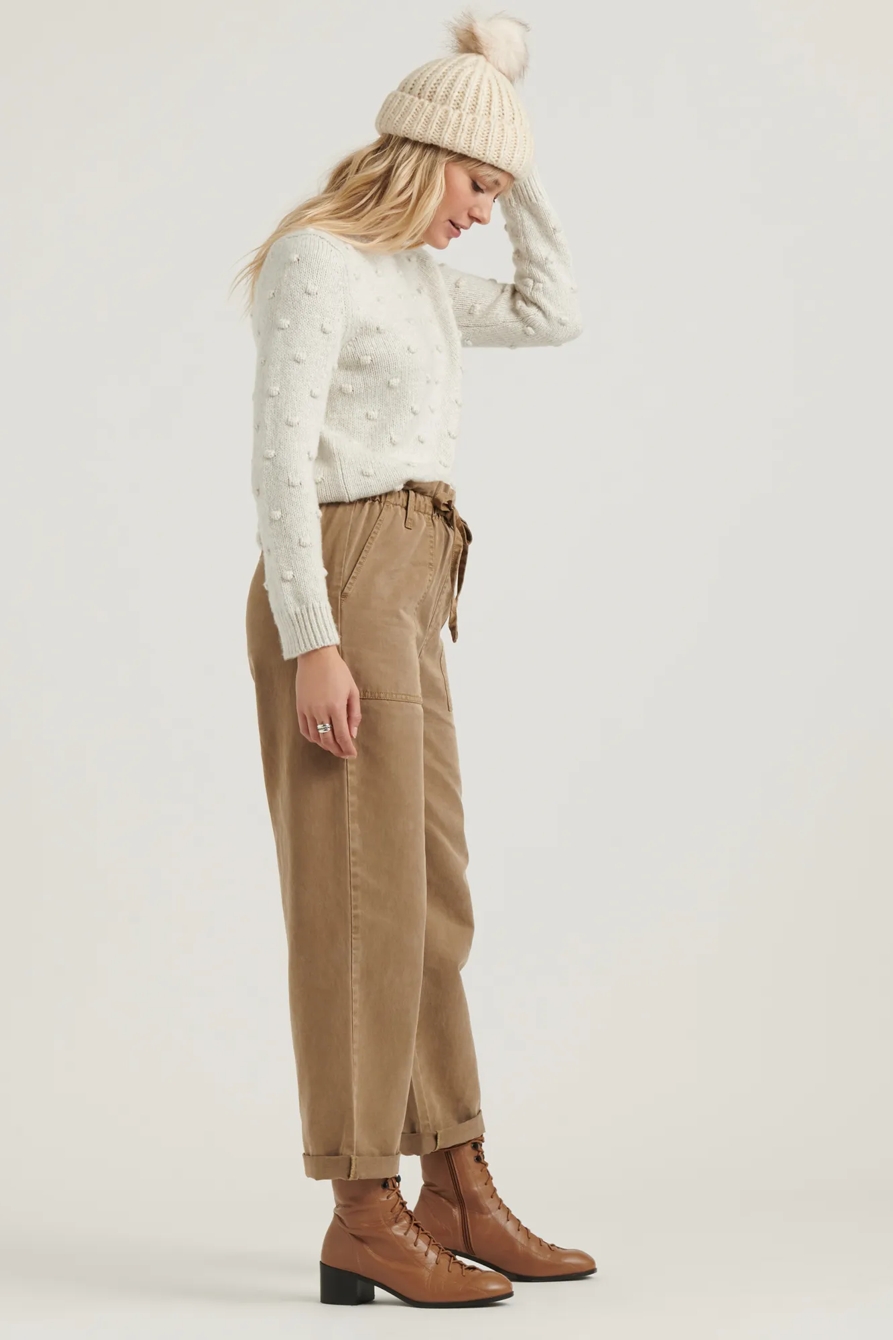 BOBBLE CREW NECK SWEATER, image 3