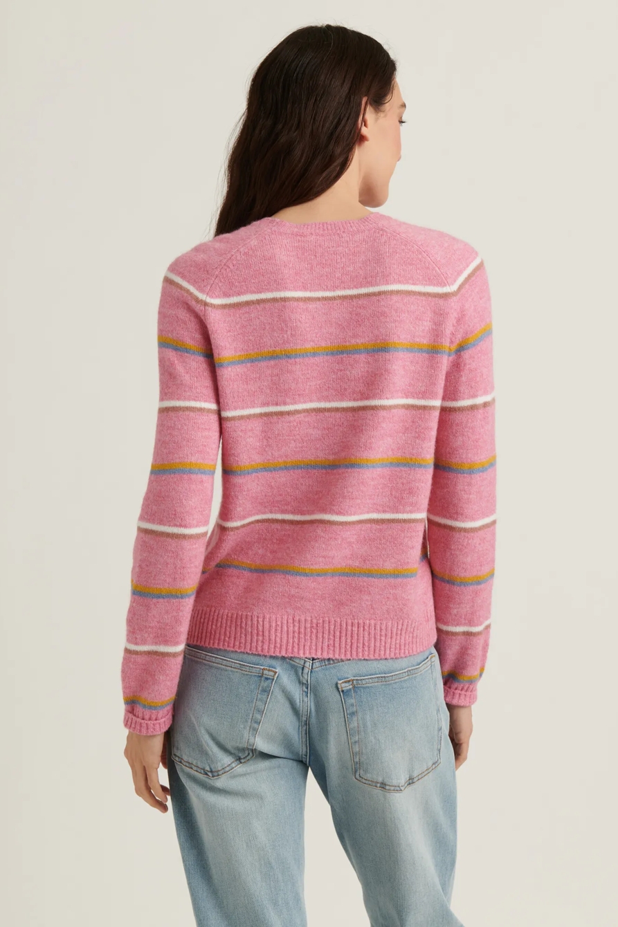 MAYA STRIPE CLASSIC PULLOVER SWEATER, image 4