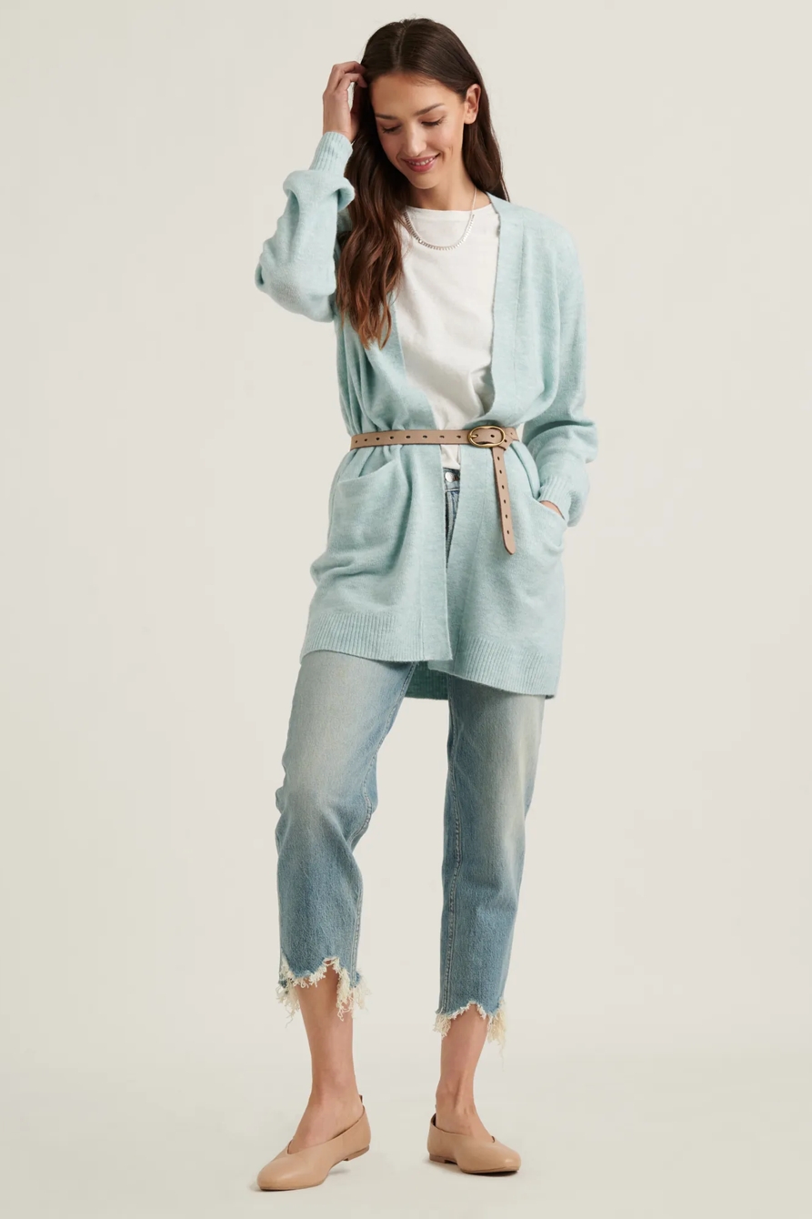 BALLOON SLEEVE CARDIGAN, image 2
