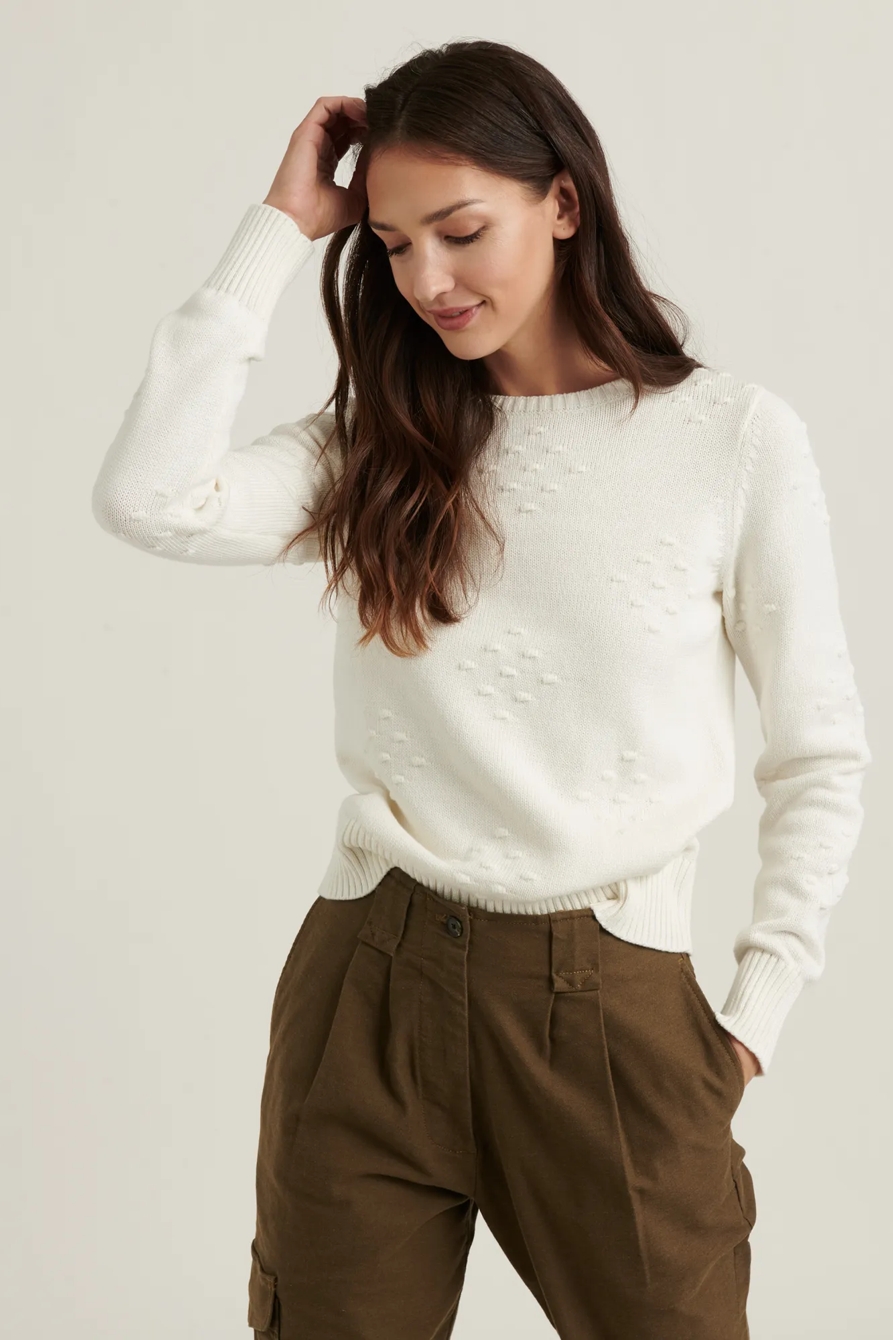 LIZA BOBBLE PULLOVER SWEATER, image 5