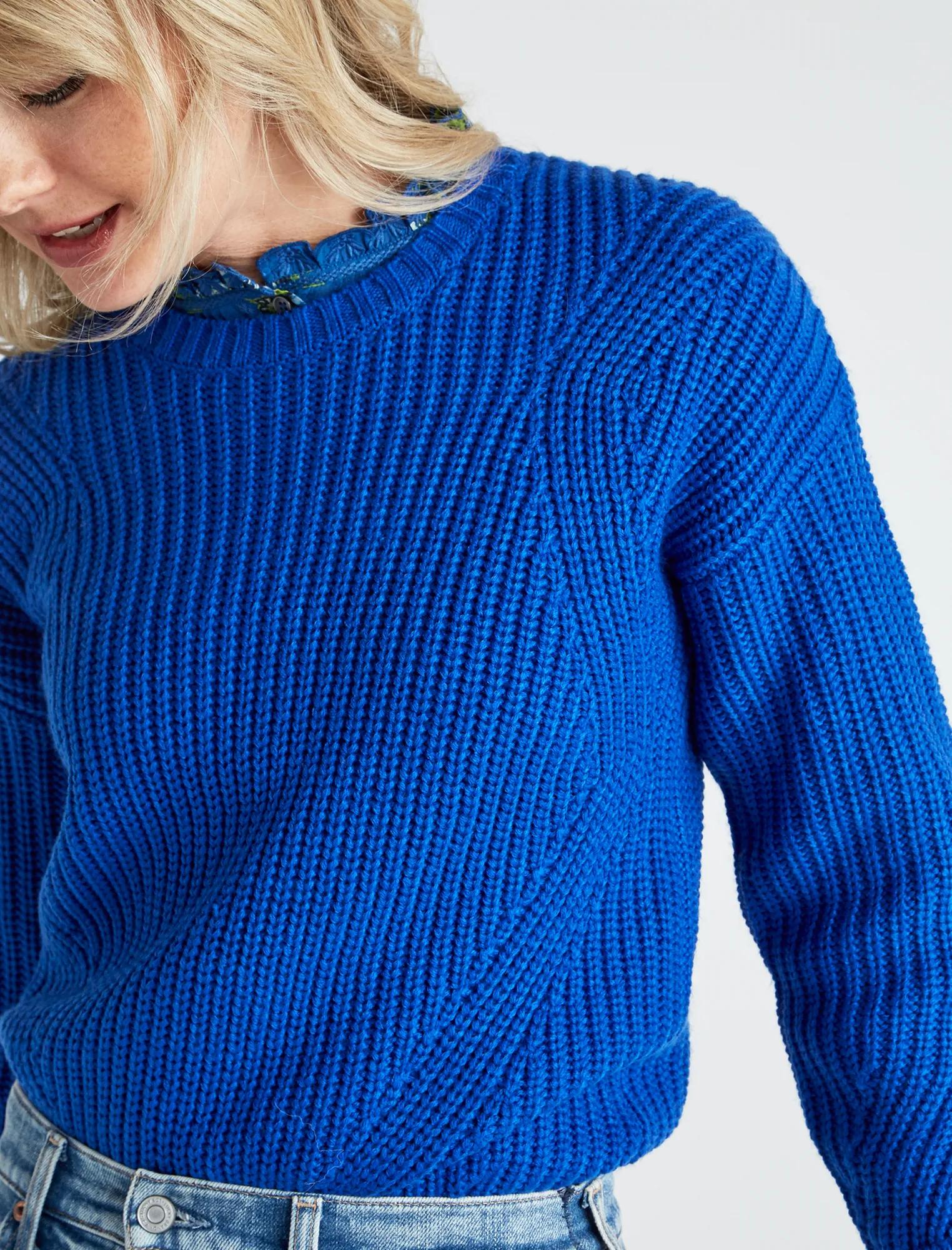 SOLID CREW NECK SWEATER, image 6
