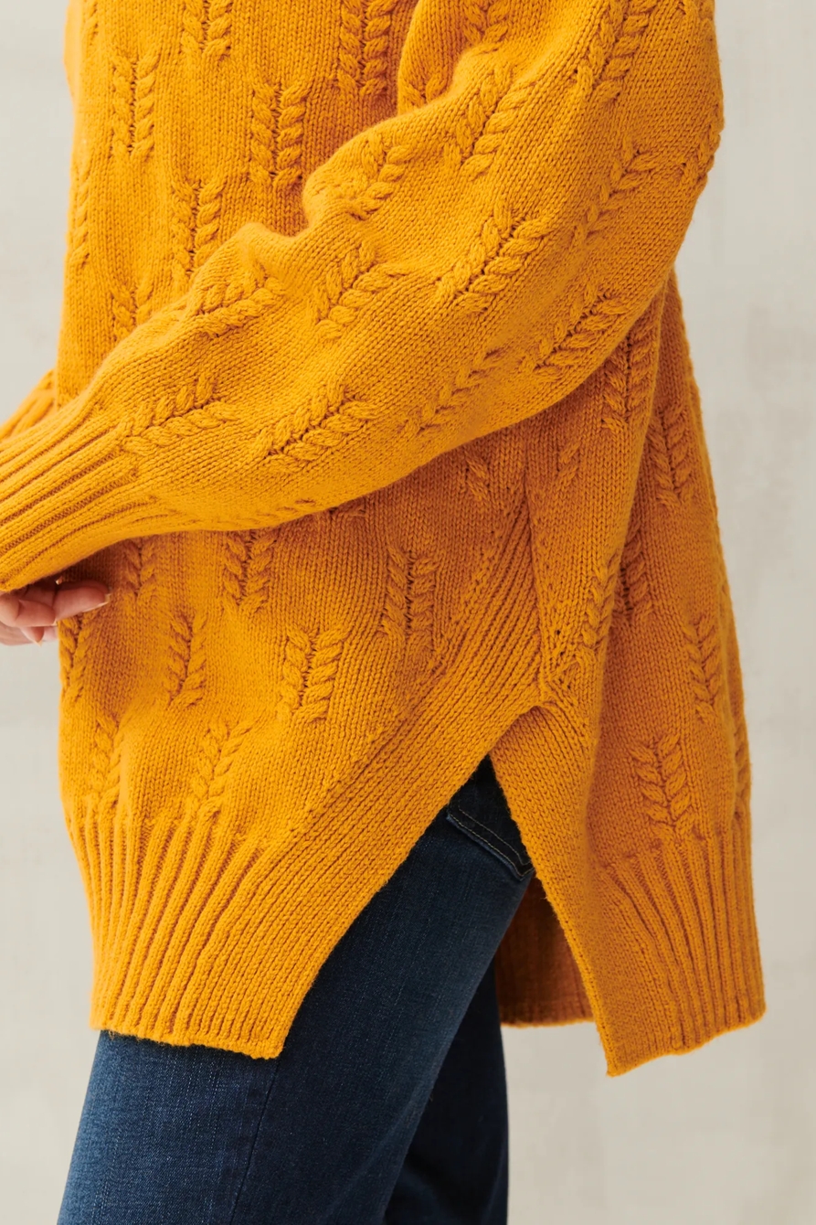 BRAIDED STITCH PULLOVER, image 5