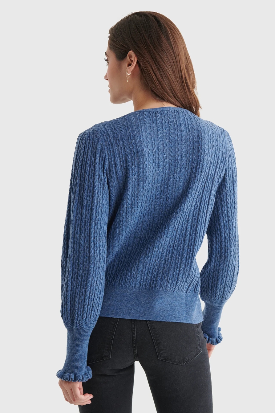 RELAXED PEASANT SWEATER, image 5