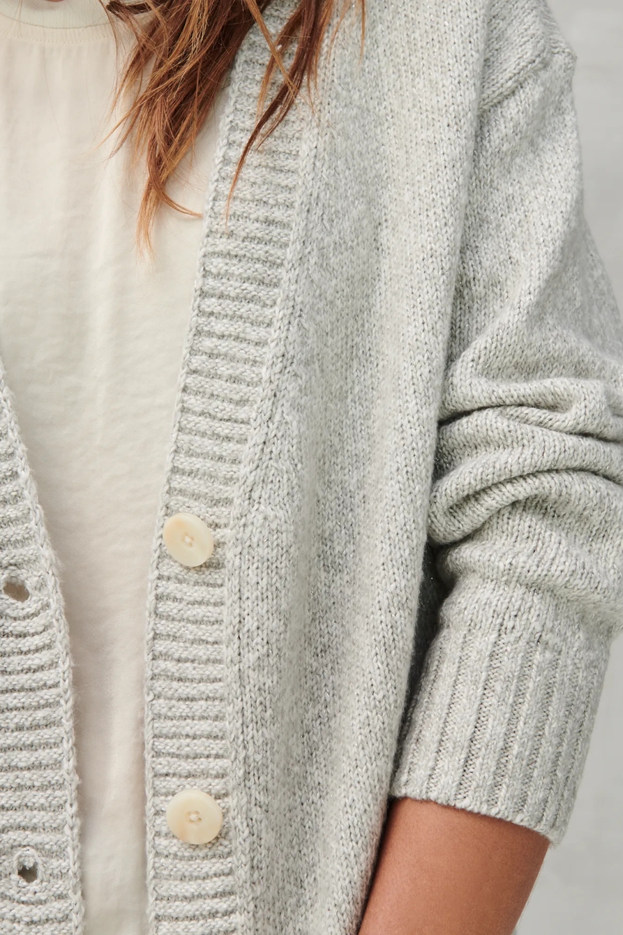 RELAXED DRAPEY CARDIGAN, image 5