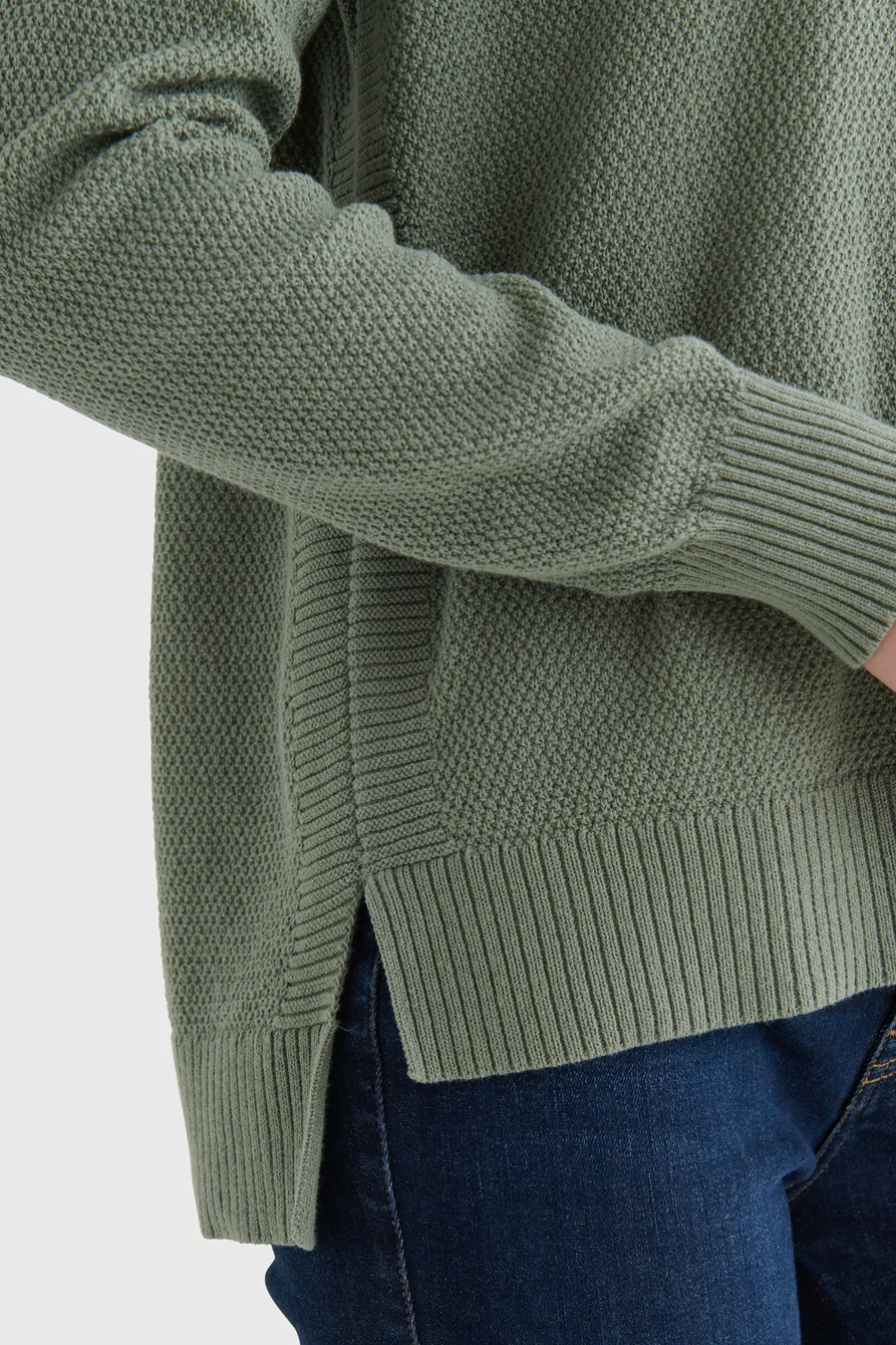 TEXTURED KNIT SWEATER, image 3