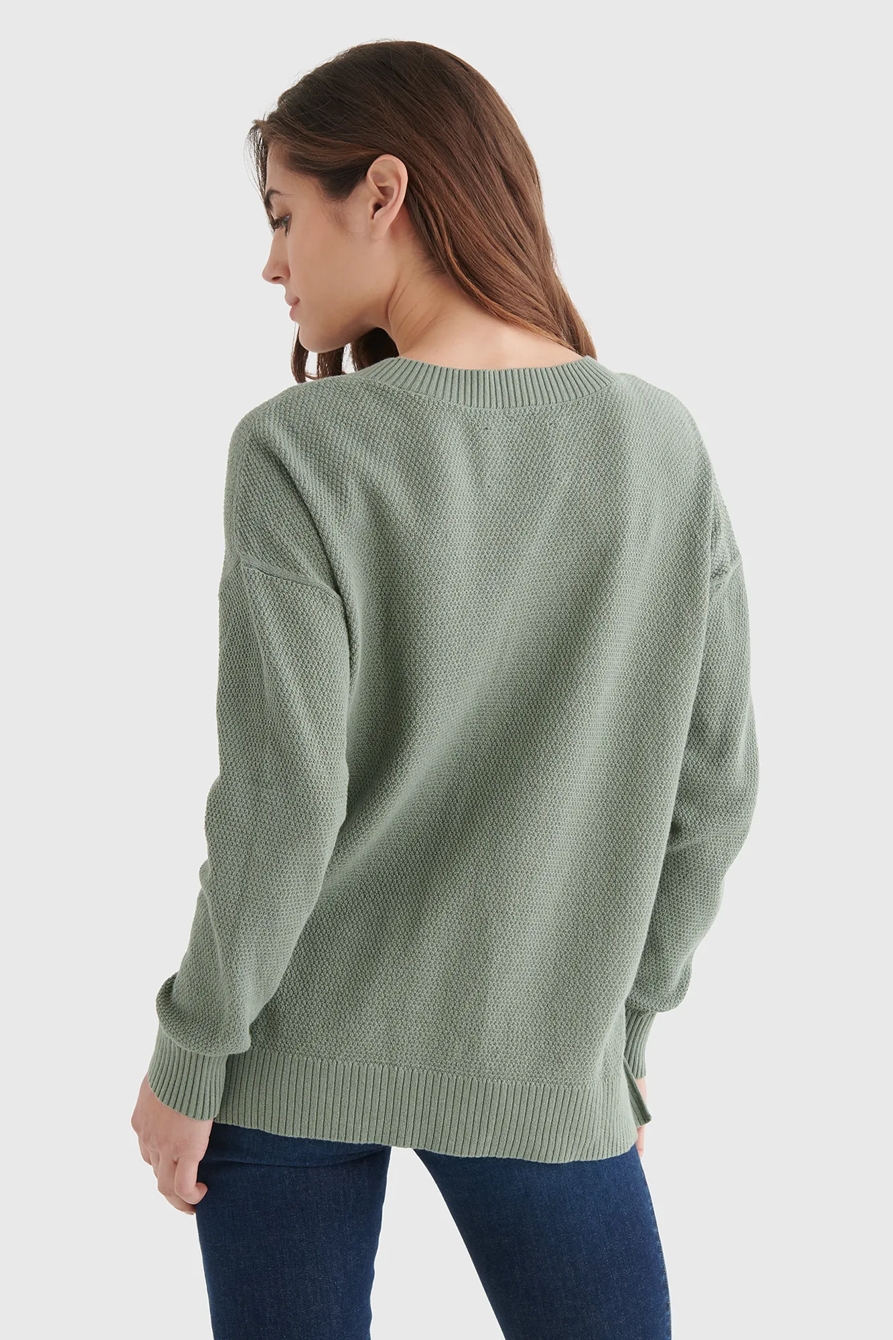 TEXTURED KNIT SWEATER, image 5