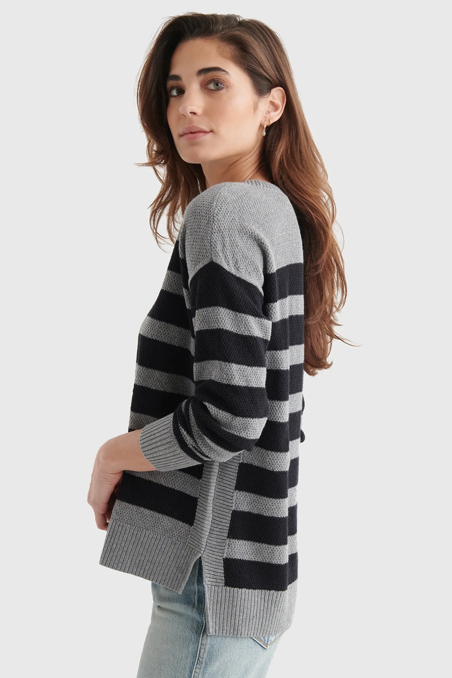 TEXTURED KNIT SWEATER, image 3
