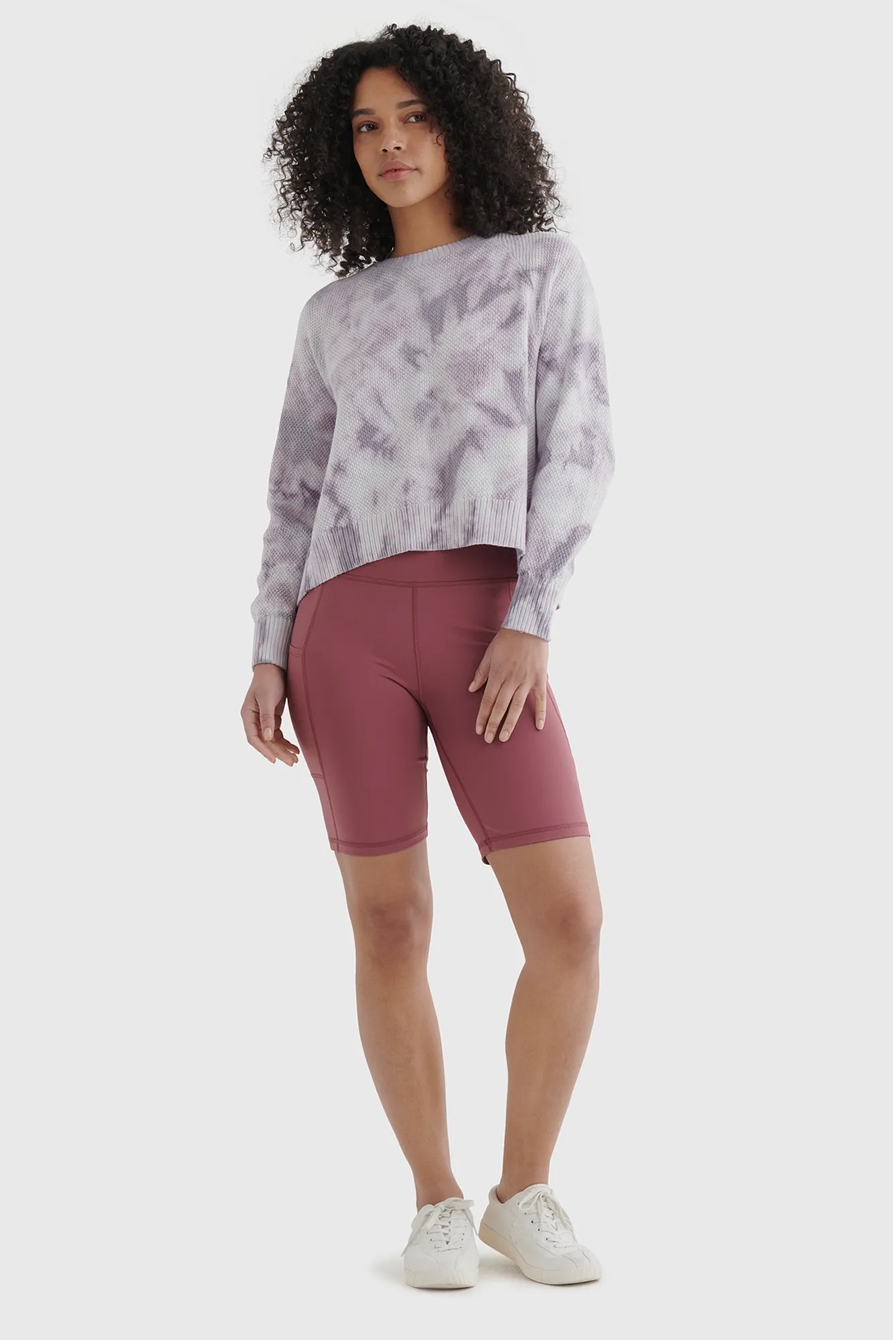 TIE DYE OPEN BACK SWEATER, image 2