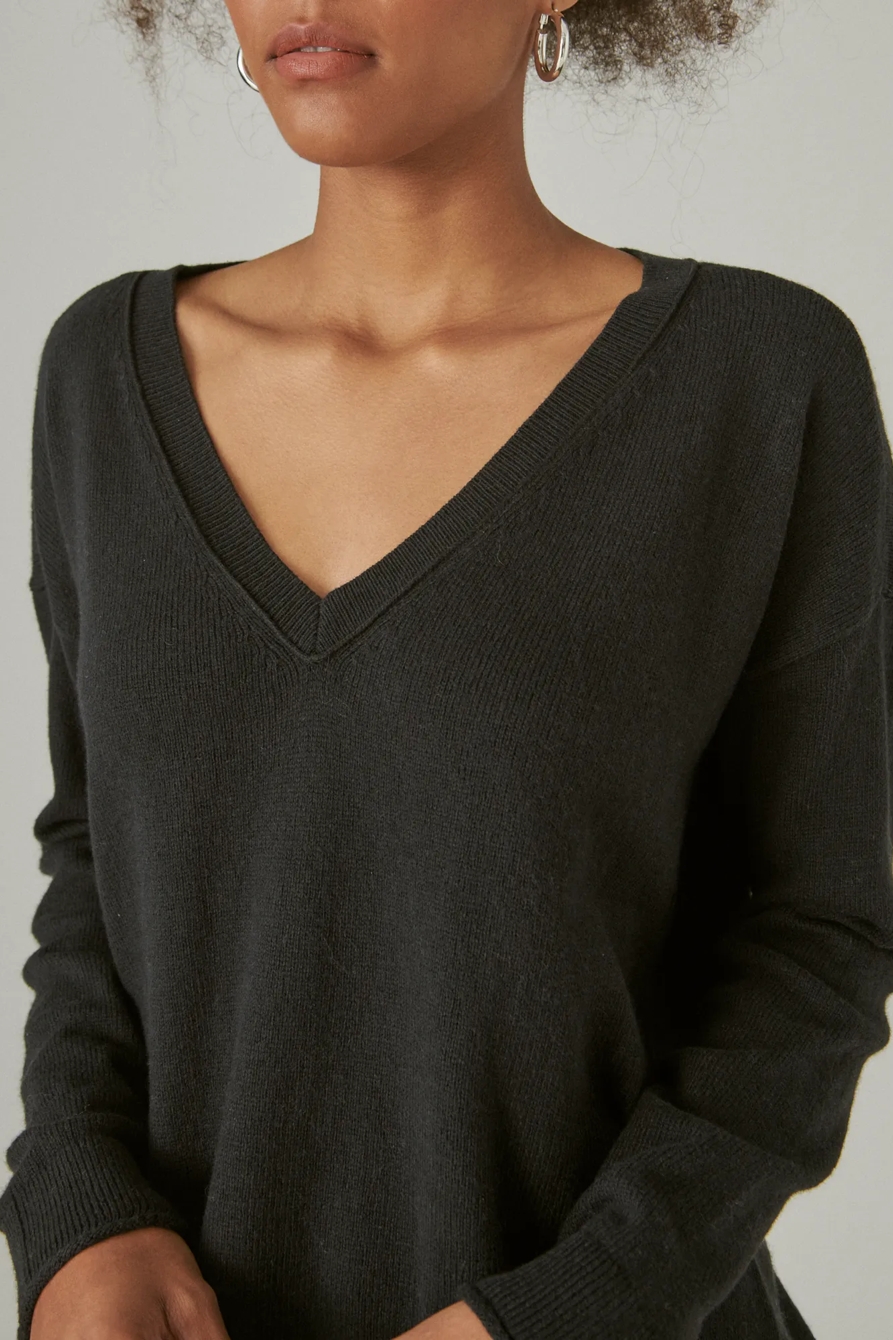 V NECK SWEATER, image 5