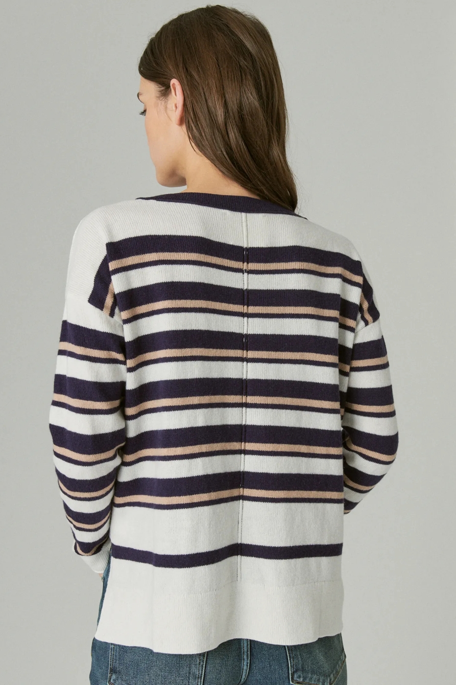 V NECK SWEATER, image 3