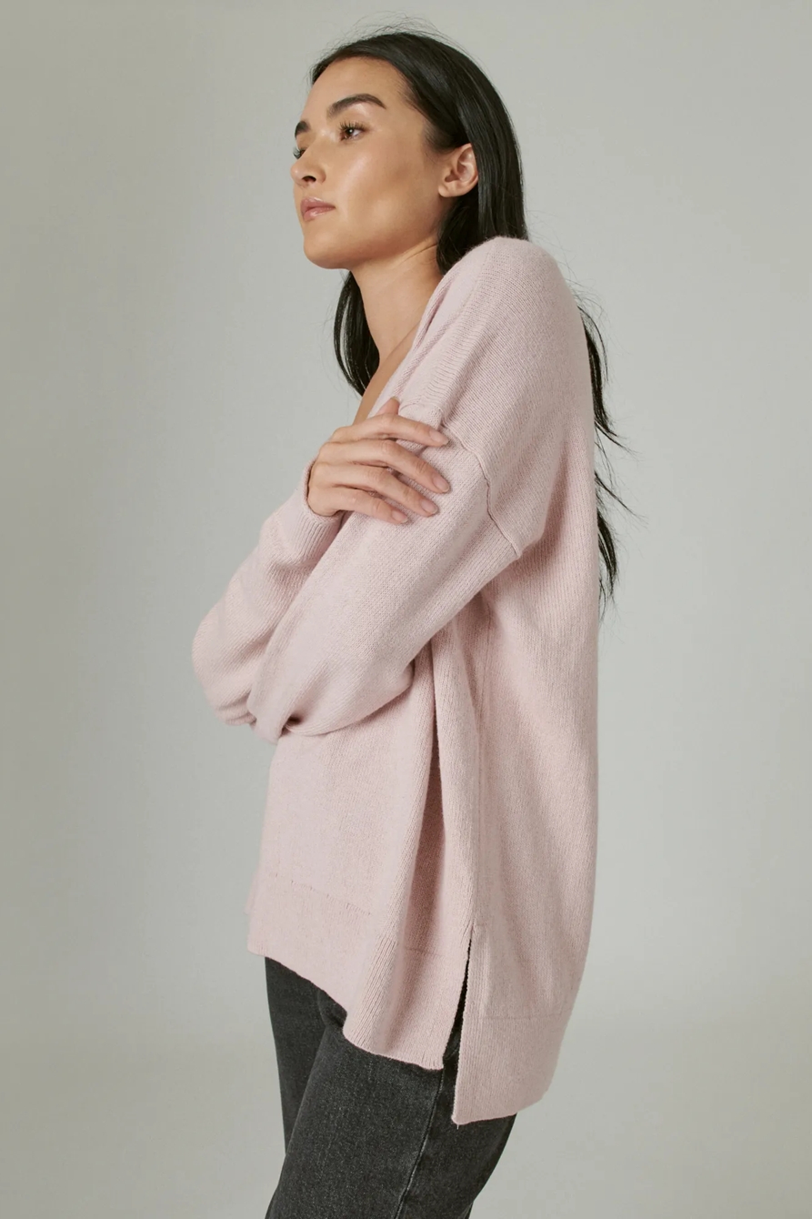 V NECK SWEATER, image 3