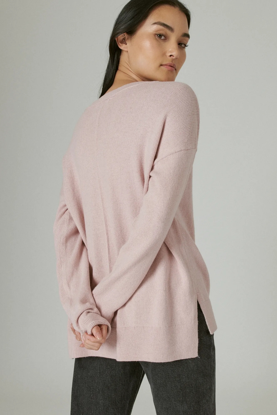V NECK SWEATER, image 4