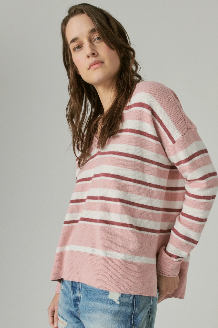 V NECK SWEATER, image 4