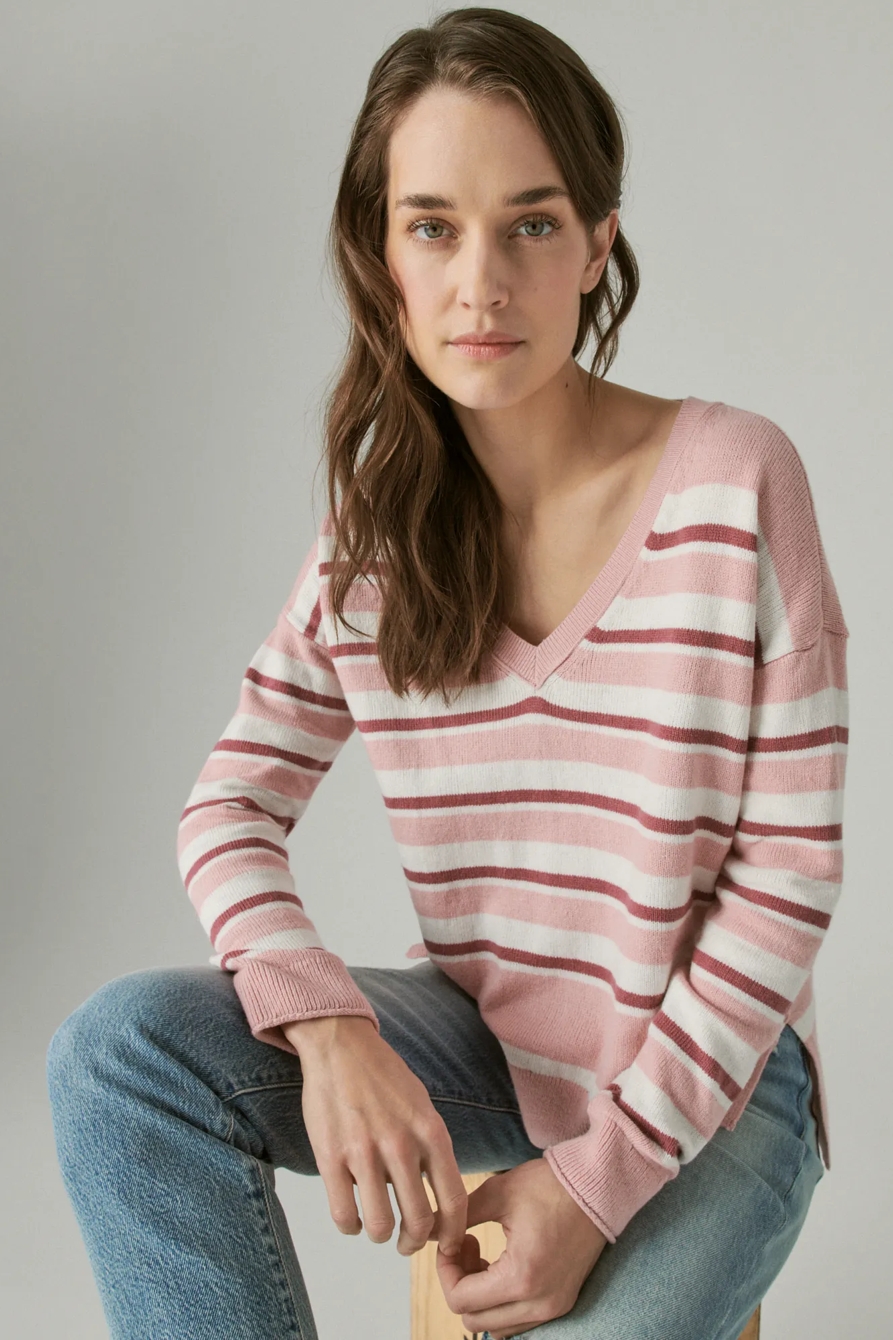 V NECK SWEATER, image 6