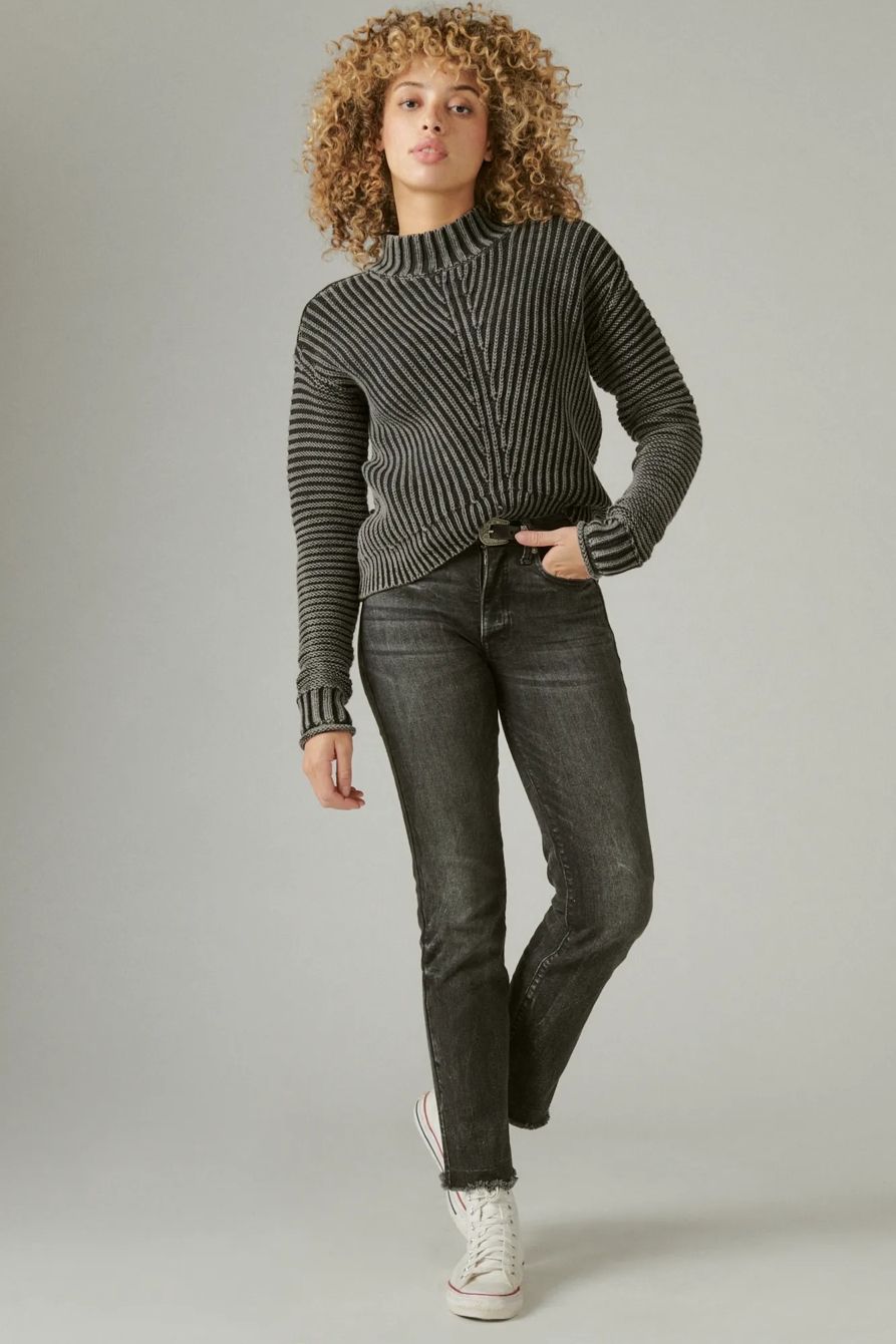 TEXTURED TURTLE NECK, image 2