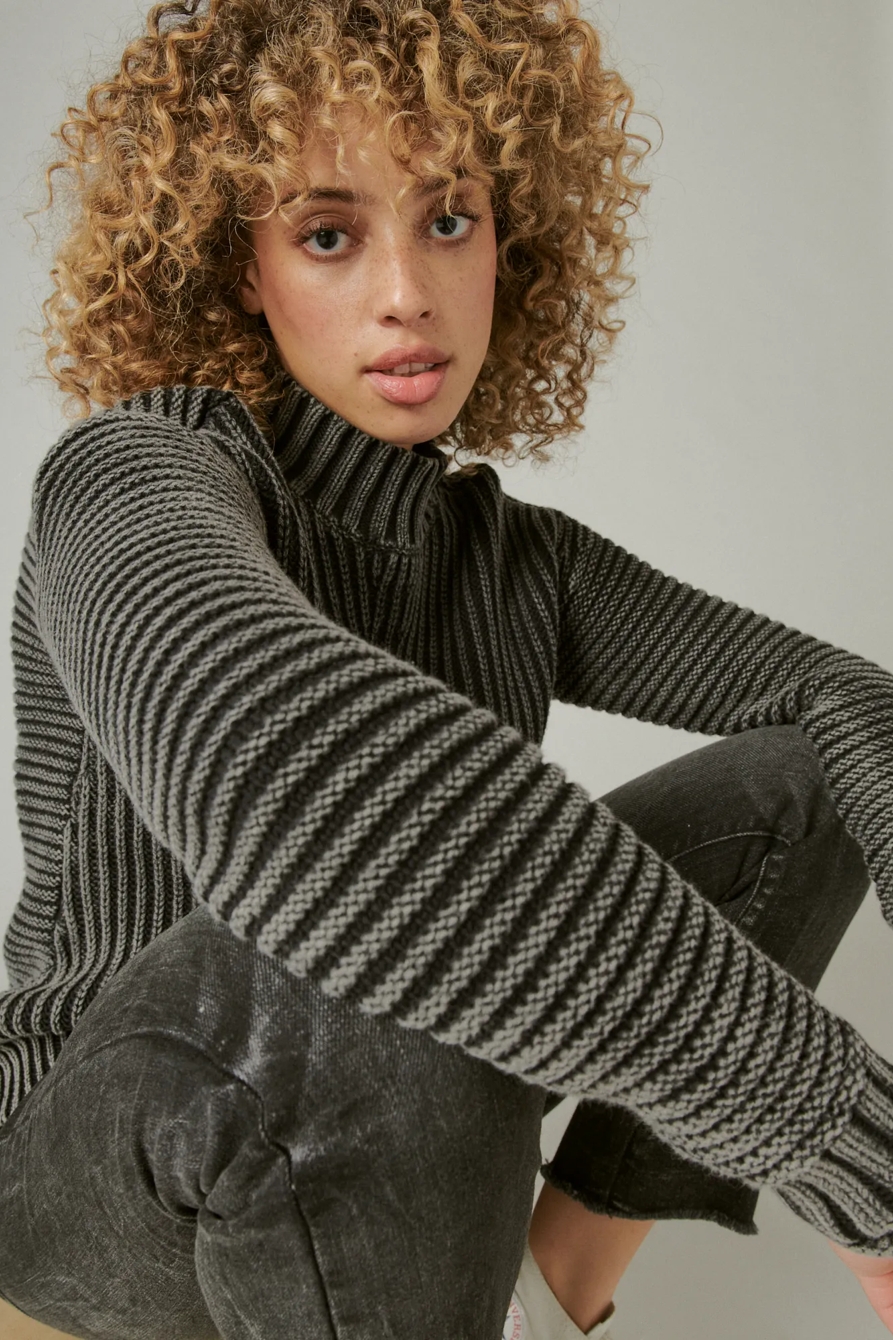 TEXTURED TURTLE NECK, image 6