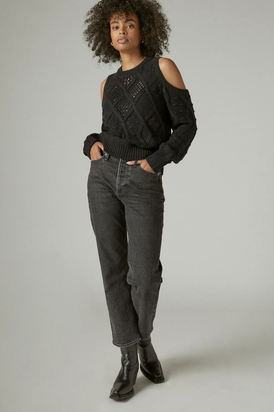 COLD SHOULDER SWEATER, image 2