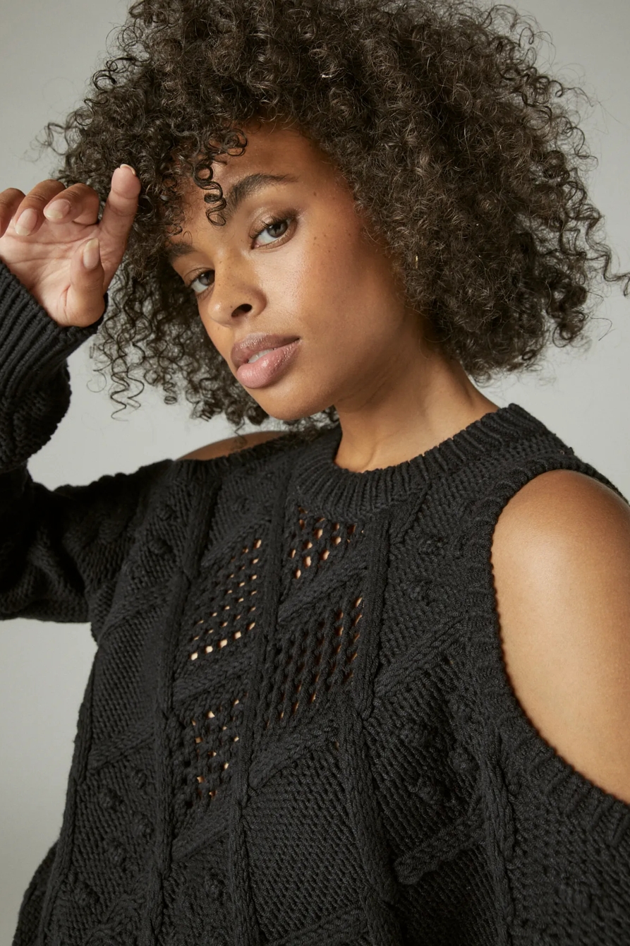 COLD SHOULDER SWEATER, image 5