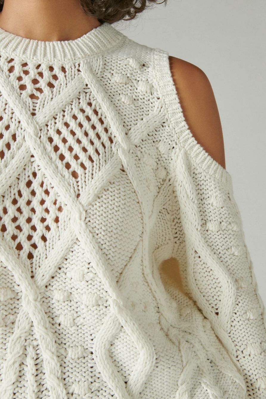 COLD SHOULDER SWEATER, image 5