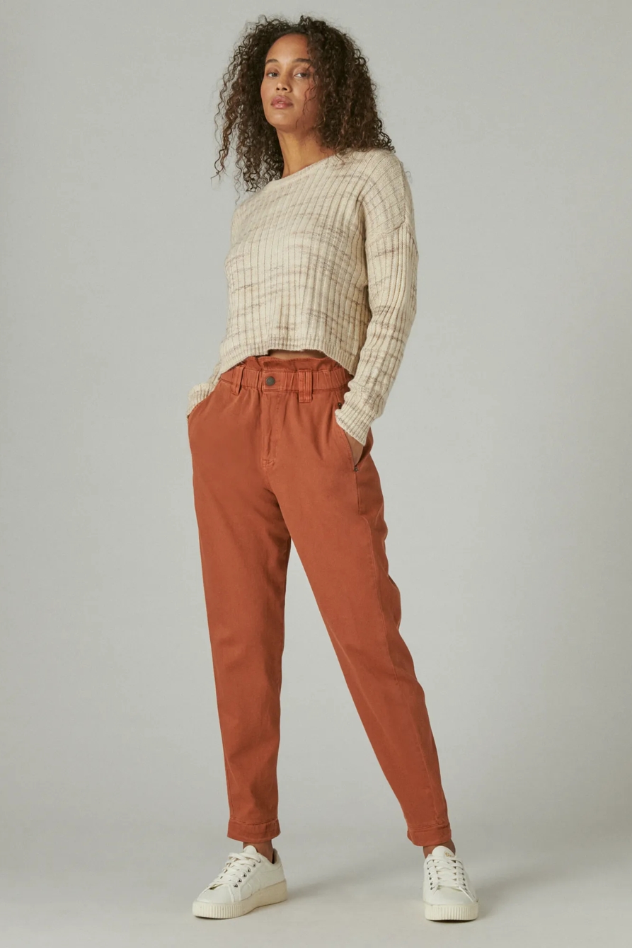 SPACEDYE BOXY SWEATER, image 2