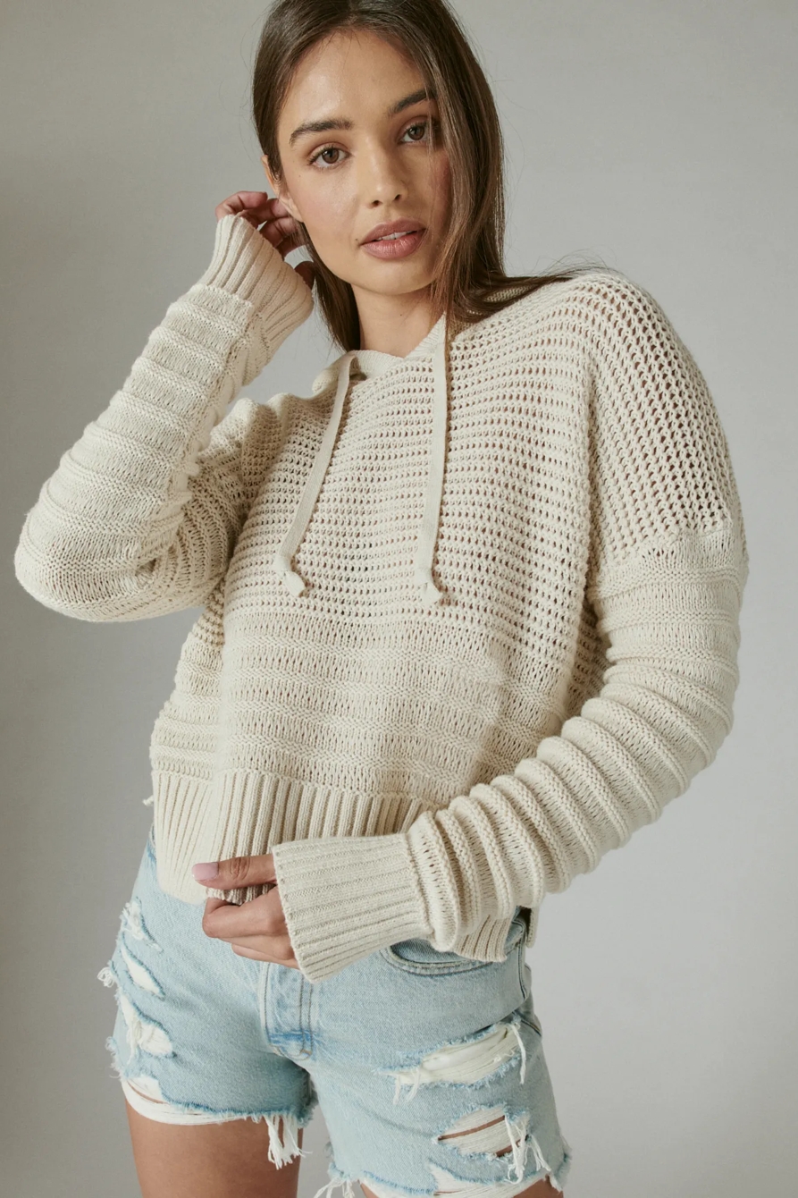 TEXTURED HOODIE, image 2