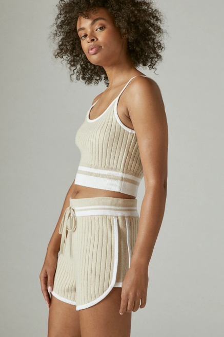 KNIT RIBBED SWEATER TANK, image 3