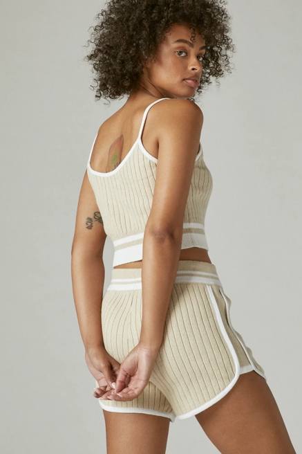 KNIT RIBBED SWEATER TANK, image 4