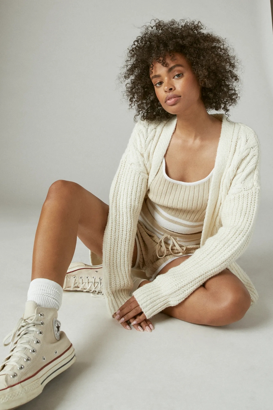 KNIT RIB SWEATER TANK, image 6