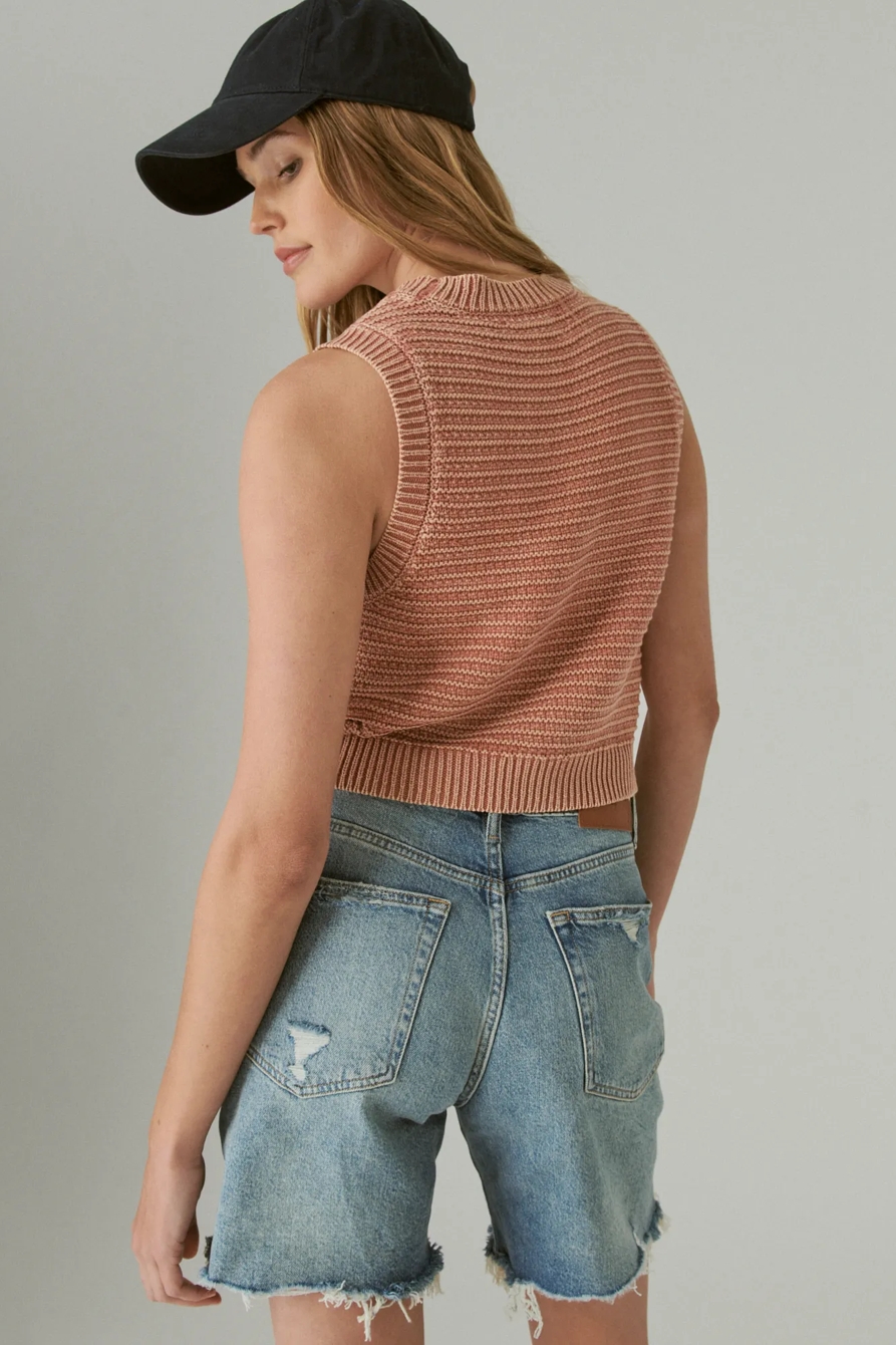 KNIT SWEATER VEST, image 3