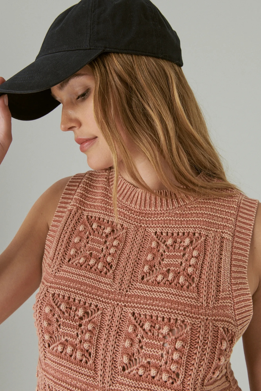KNIT SWEATER VEST, image 4