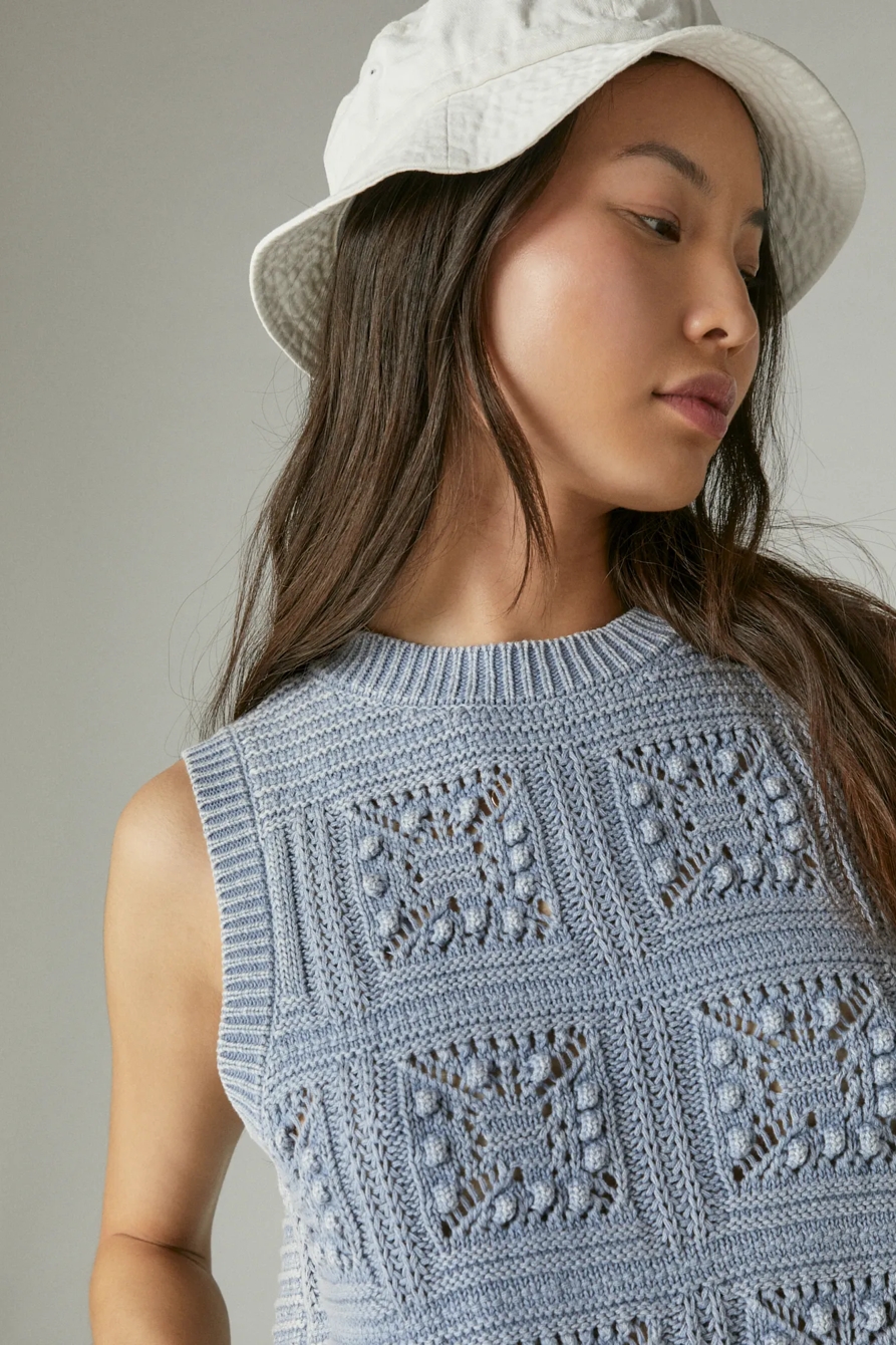 KNIT SWEATER VEST, image 4