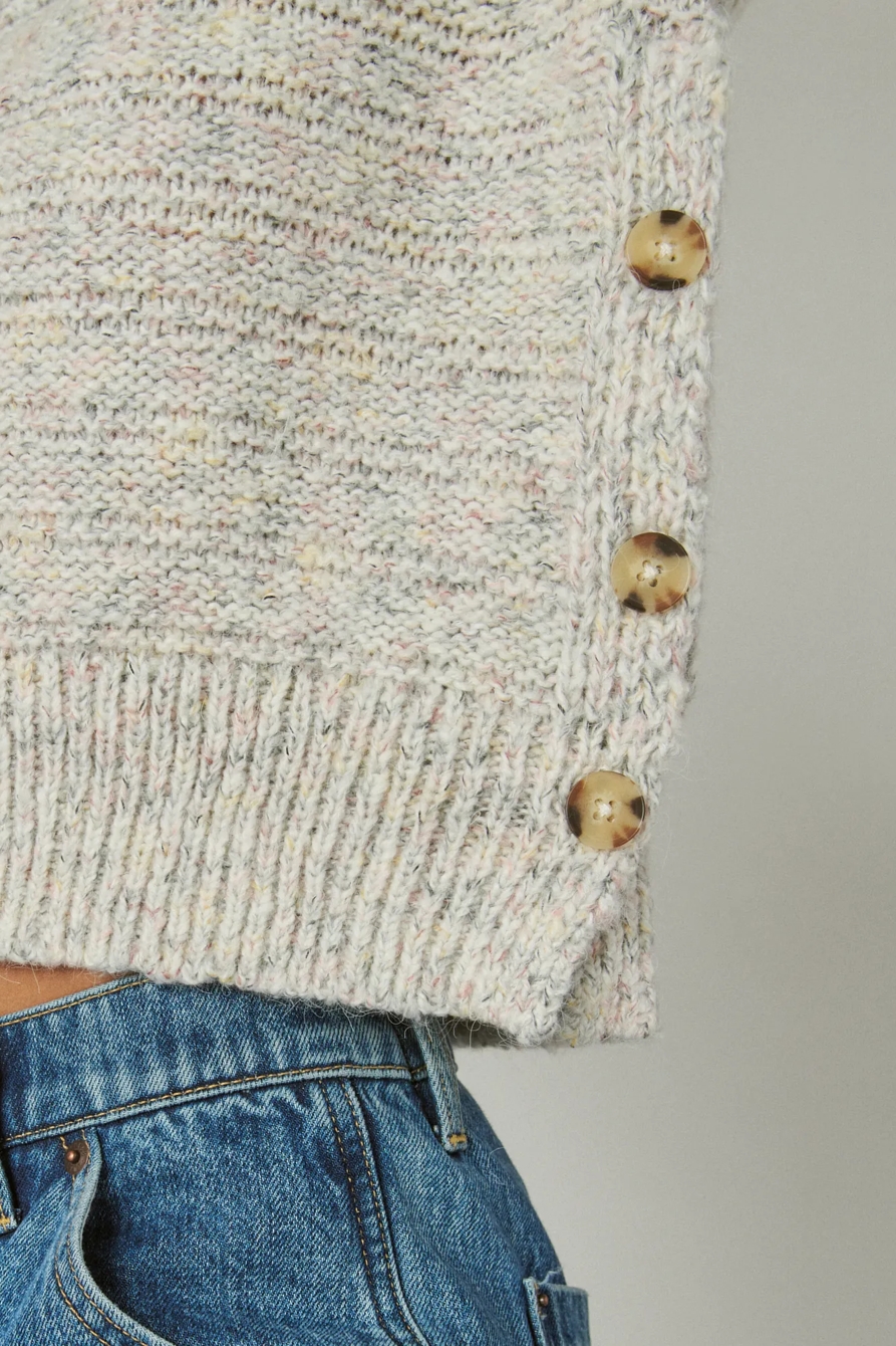 BUTTON SIDE PULLOVER, image 5