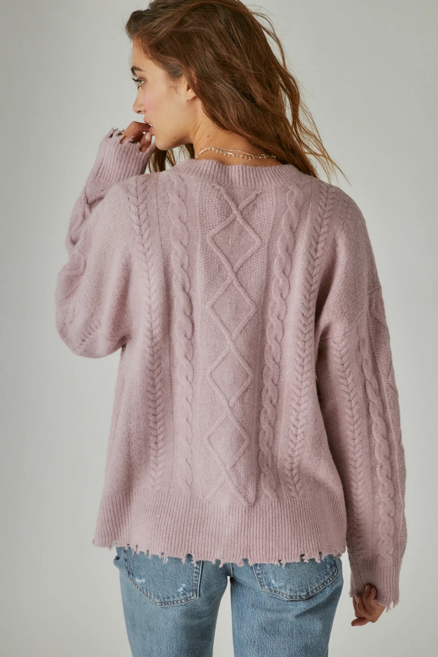 CABLE CARDIGAN, image 2
