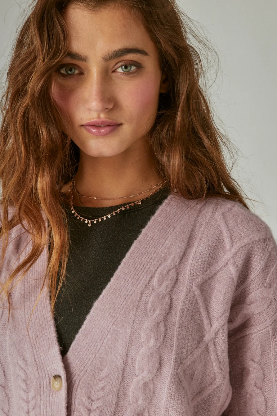 CABLE CARDIGAN, image 4