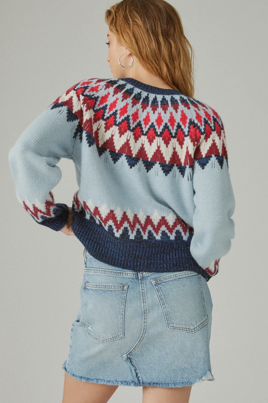 FAIR ISLE CARDIGAN, image 3