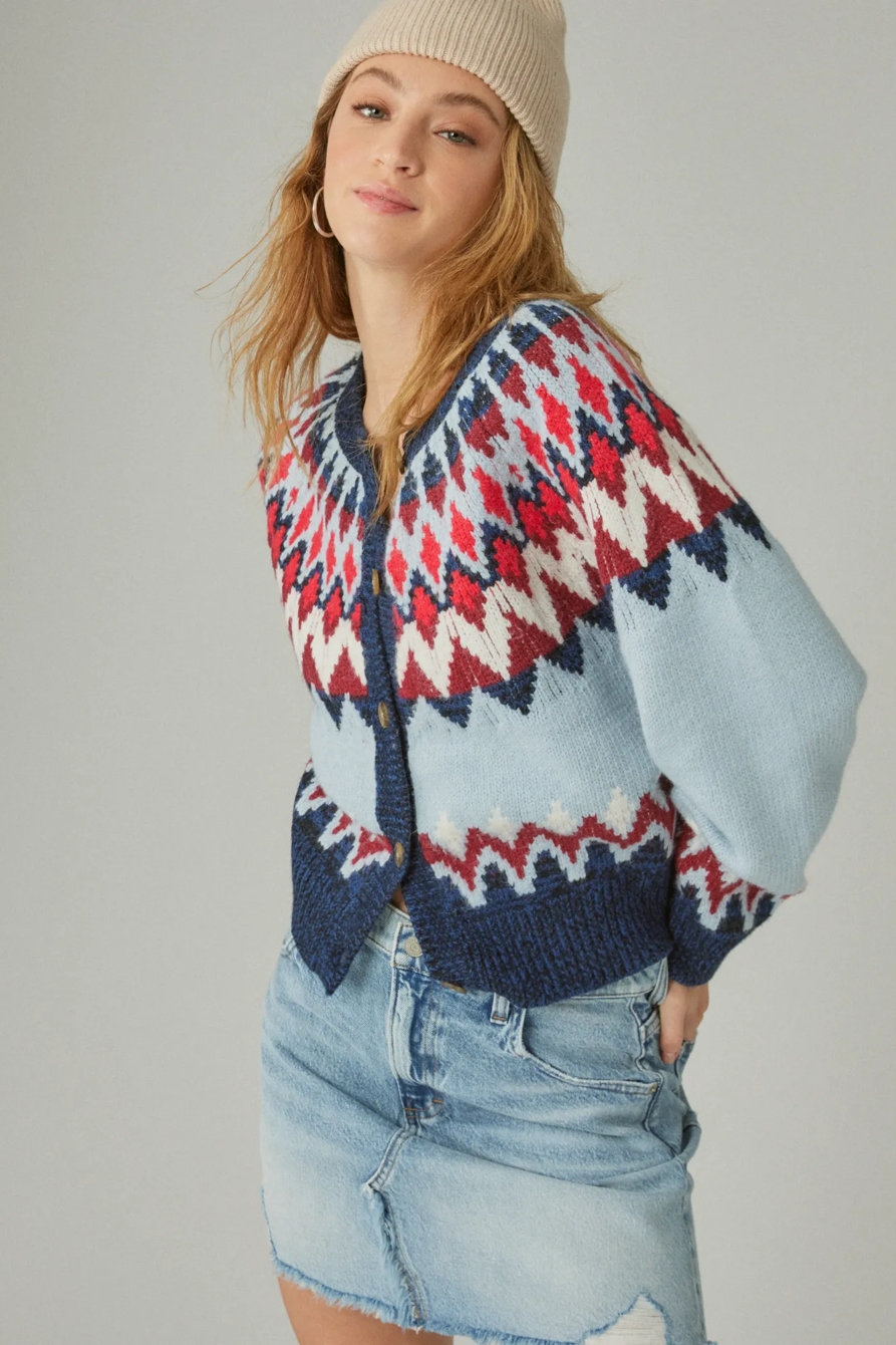 FAIR ISLE CARDIGAN, image 4