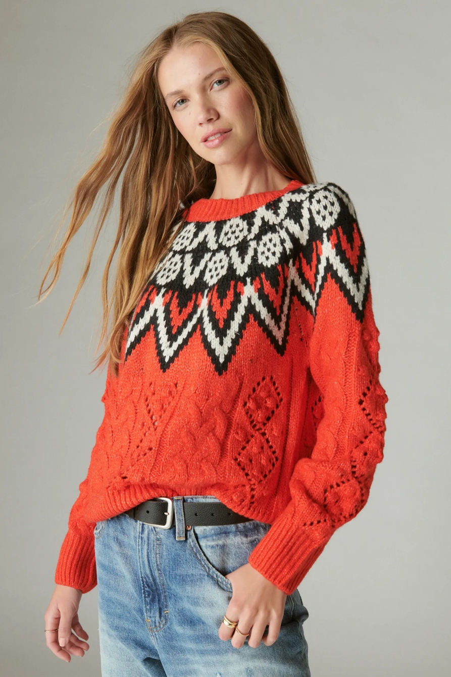 FAIR ISLE SWEATER, image 2
