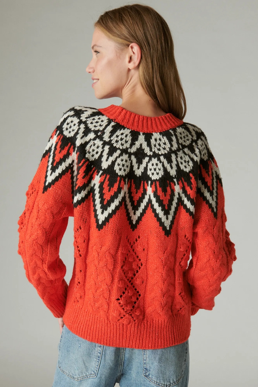 FAIR ISLE SWEATER, image 3