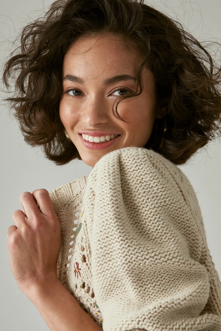 EMBROIDERED CARDIGAN, image 4