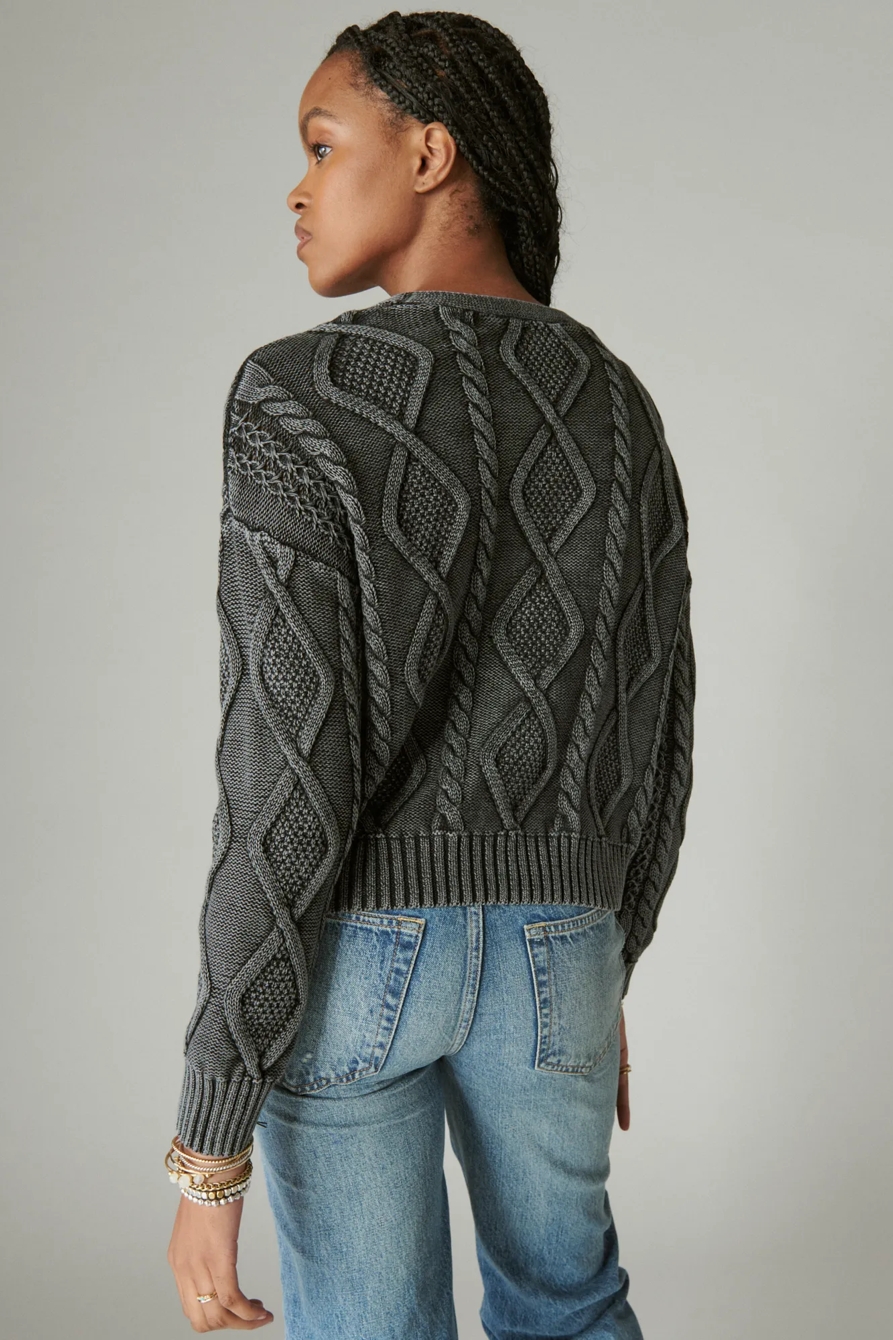 CABLE STITCH CARDIGAN, image 3
