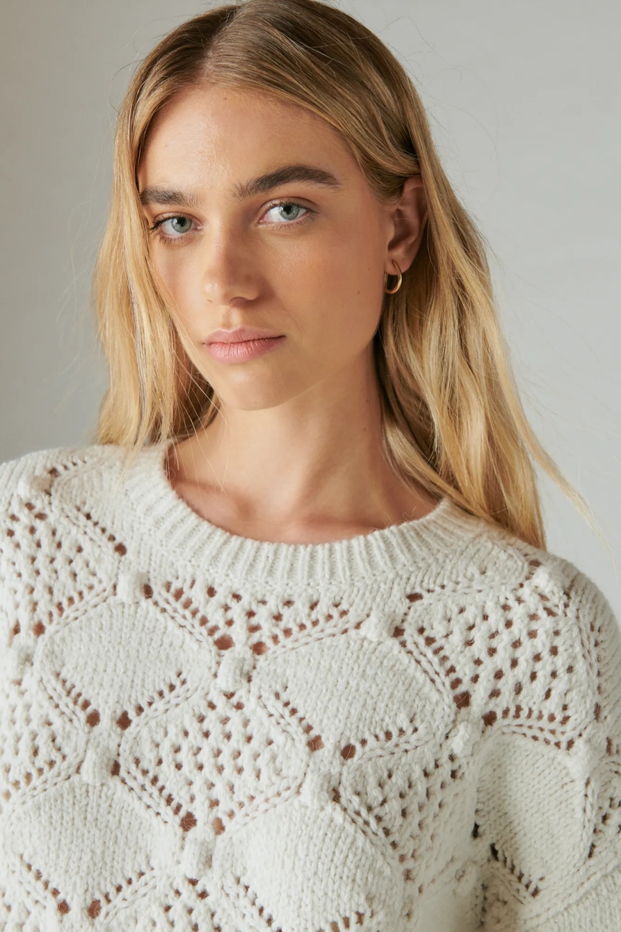 OPEN STITCH PULLOVER SWEATER, image 4