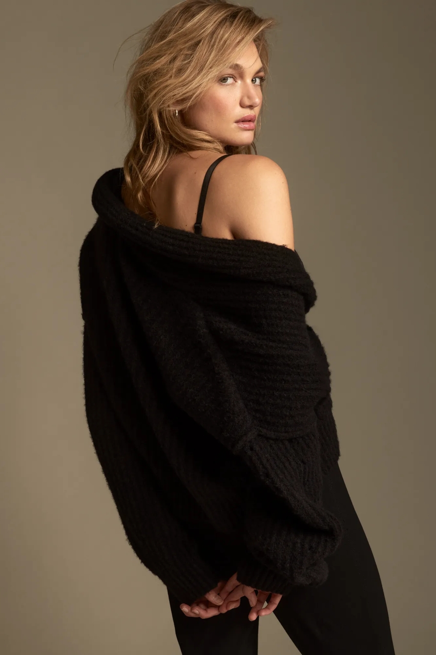 TOGGLE FRONT CARDIGAN, image 2