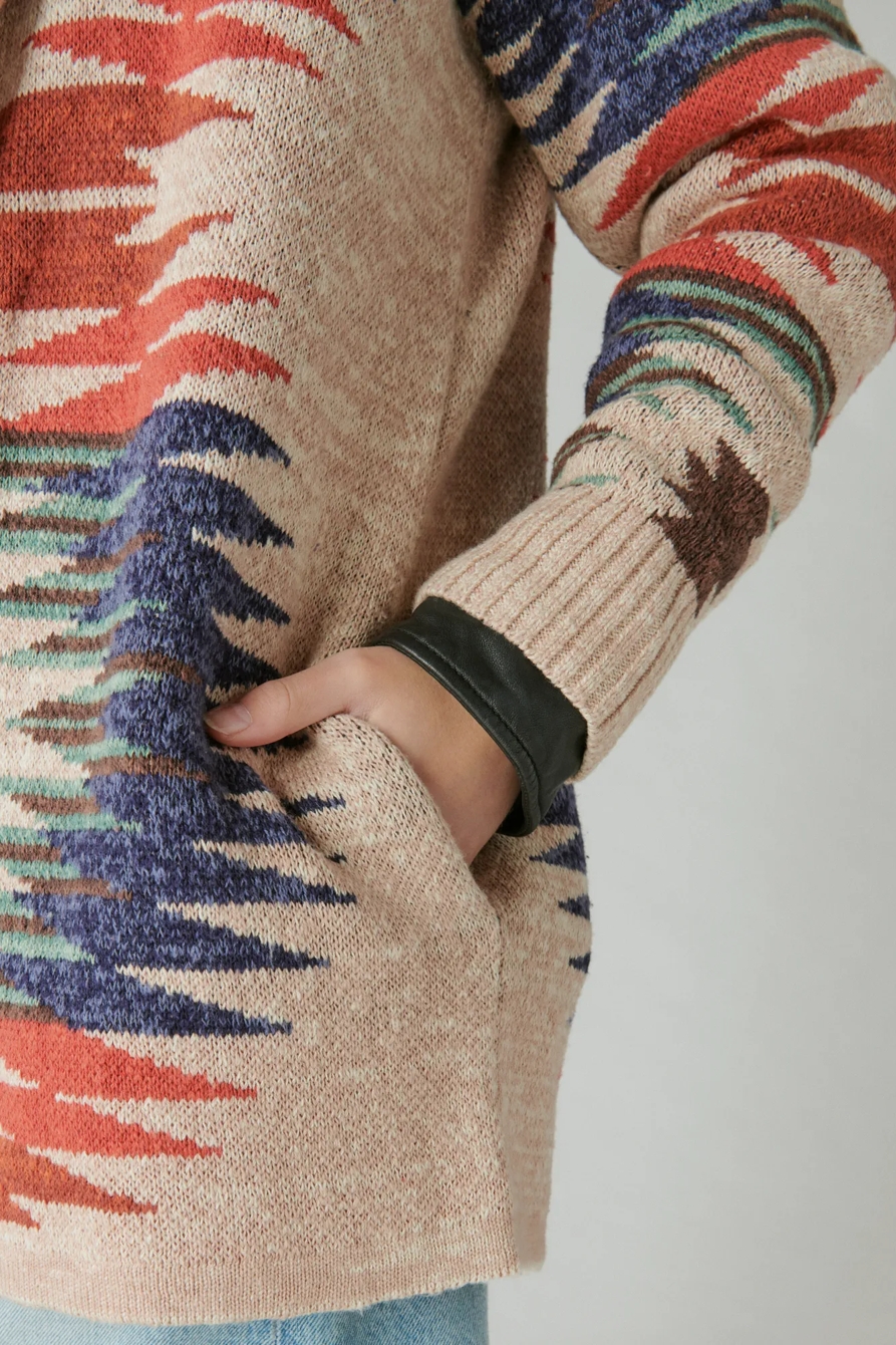 SOUTHWESTERN SWEATER CARDIGAN, image 4